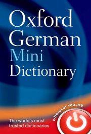 Cover for 

Oxford German Mini Dictionary






