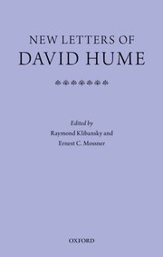 Cover for 

New Letters of David Hume






