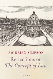 Cover for 

Reflections on The Concept of Law






