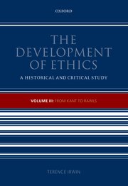 Cover for 

The Development of Ethics






