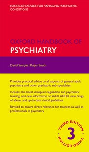Cover for 

Oxford Handbook of Psychiatry






