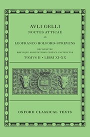 Cover for 

Aulus Gellius: Attic Nights, Books 11-20 (Auli Gelli Noctes Atticae: Libri XI-XX)






