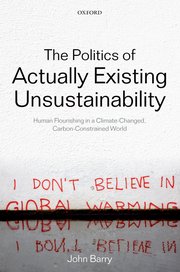 Cover for 

The Politics of Actually Existing Unsustainability






