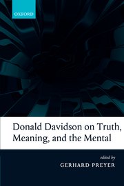 Cover for 

Donald Davidson on Truth, Meaning, and the Mental






