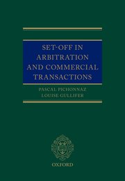 Cover for 

Set-Off in Arbitration and Commercial Transactions






