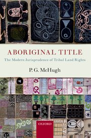 Cover for 

Aboriginal Title






