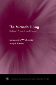 Cover for 

The Miranda Ruling






