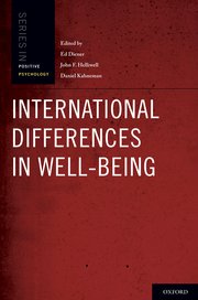 Cover for 

International Differences in Well-Being






