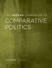 Cover for 

The Oxford Companion to Comparative Politics






