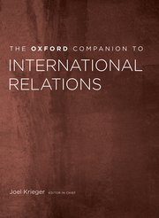 Cover for 

The Oxford Companion to International Relations






