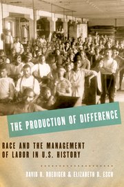 Cover for 

The Production of Difference






