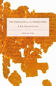Cover for 

The Formation of the Hebrew Bible






