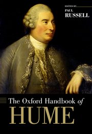 Cover for 

The Oxford Handbook of Hume






