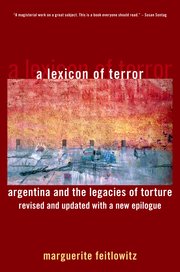 Cover for 

A Lexicon of Terror







