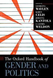 Cover for 

The Oxford Handbook of Gender and Politics






