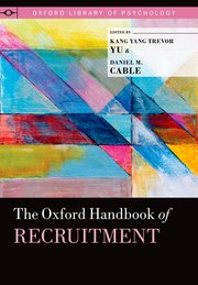 Cover for 

The Oxford Handbook of Recruitment






