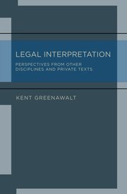 Cover for 

Legal Interpretation






