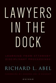 Cover for 

Lawyers in the Dock







