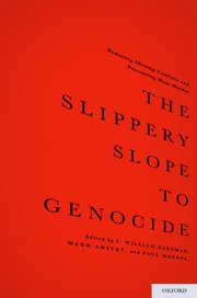 Cover for 

The Slippery Slope to Genocide






