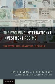 Cover for 

The Evolving International Investment Regime






