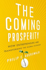 Cover for 

The Coming Prosperity






