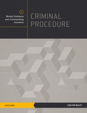 Cover for 

Criminal Procedure






