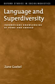 Cover for 

Language and Superdiversity






