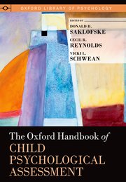 Cover for 

The Oxford Handbook of Child Psychological Assessment






