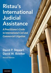 Cover for 

Ristaus International Judicial Assistance






