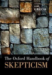 Cover for 

The Oxford Handbook of Skepticism






