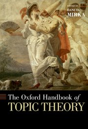 Cover for 

The Oxford Handbook of Topic Theory






