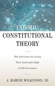 Cover for 

Cosmic Constitutional Theory







