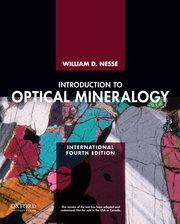 Cover for 

Introduction to Optical Mineralogy






