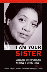Cover for 

I Am Your Sister






