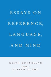 Cover for 

Essays on Reference, Language, and Mind






