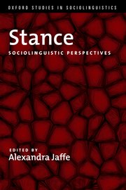 Cover for 

Stance






