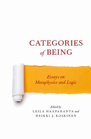 Cover for 

Categories of Being







