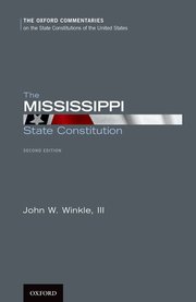 Cover for 

The Mississippi State Constitution






