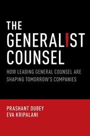 Cover for 

The Generalist Counsel






