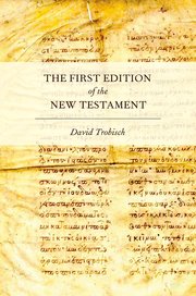 Cover for 

The First Edition of the New Testament






