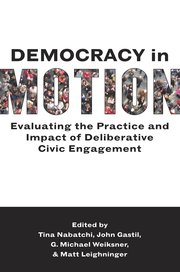 Cover for 

Democracy in Motion







