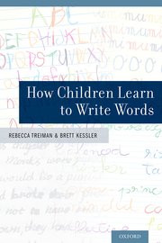Cover for 

How Children Learn to Write Words






