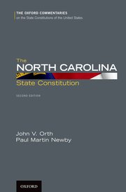 Cover for 

The North Carolina State Constitution






