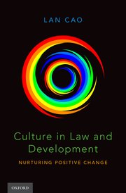 Cover for 

Culture in Law and Development






