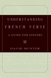 Cover for 

Understanding French Verse






