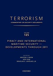 Cover for 

TERRORISM: COMMENTARY ON SECURITY DOCUMENTS VOLUME 125






