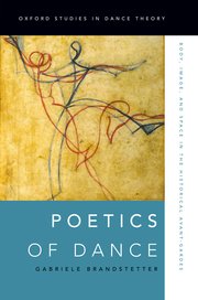 Cover for 

Poetics of Dance






