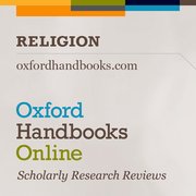 Cover for 

Oxford Handbooks Online: Religion






