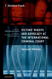 Cover for 

Victims Rights and Advocacy at the International Criminal Court






