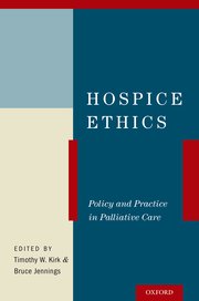 Cover for 

Hospice Ethics







